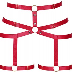 Leather Harness Cage belts