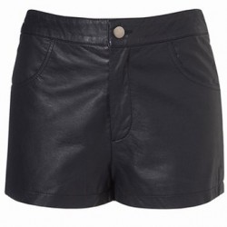 Leather Shorts Women 