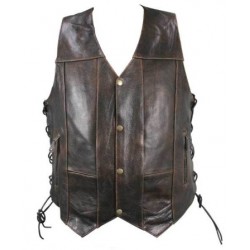 Leather Vest Mens